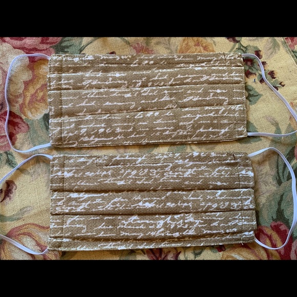 Face mask reusable washable handmade with pocket - Picture 6 of 9